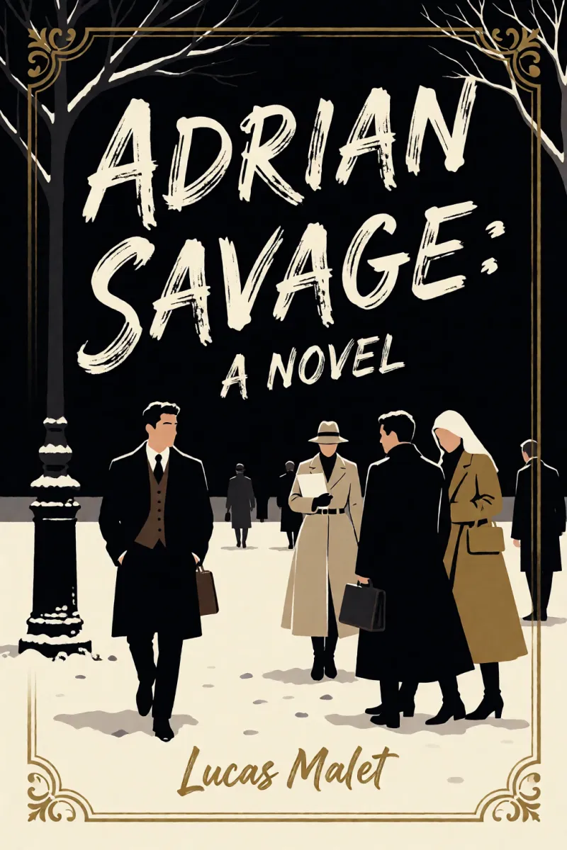 Cover of Adrian Savage: A Novel by Lucas Malet