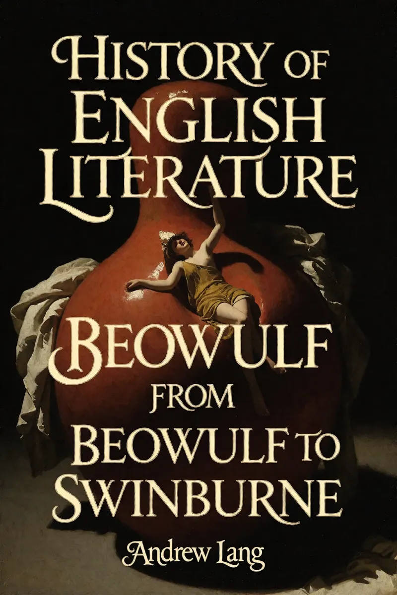 Cover of History of English Literature from "Beowulf" to Swinburne by Andrew Lang