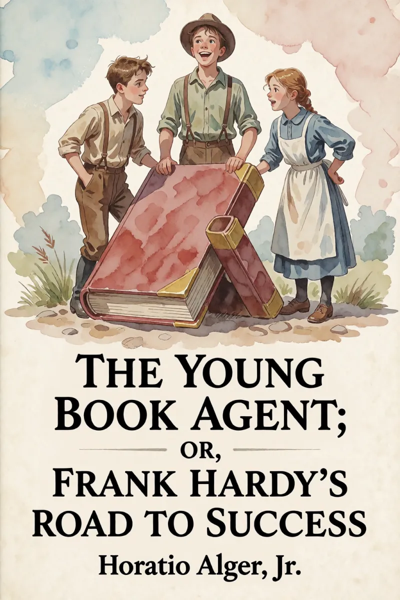 Cover of The Young Book Agent; or, Frank Hardy's Road to Success by Horatio Alger, Jr.