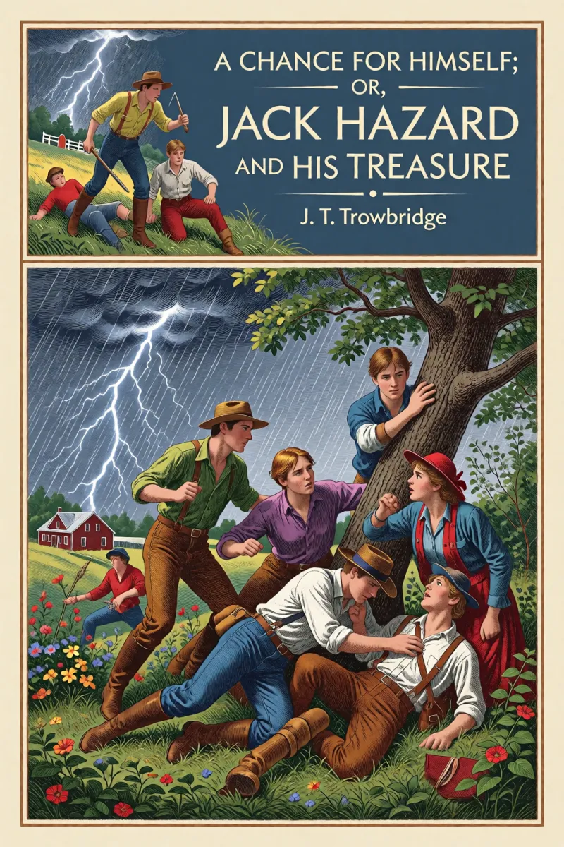 Cover of A Chance for Himself; or, Jack Hazard and His Treasure by J. T. Trowbridge
