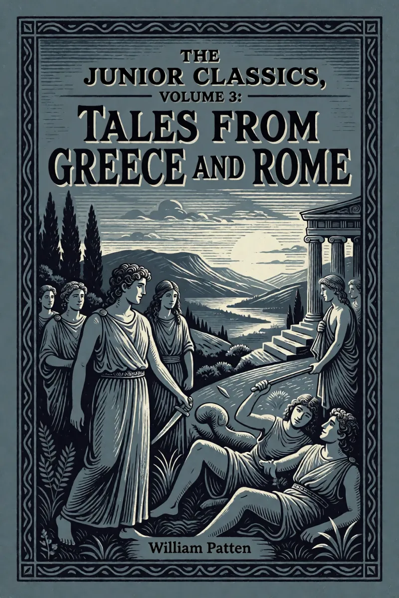Cover of The Junior Classics, Volume 3: Tales from Greece and Rome by William Patten