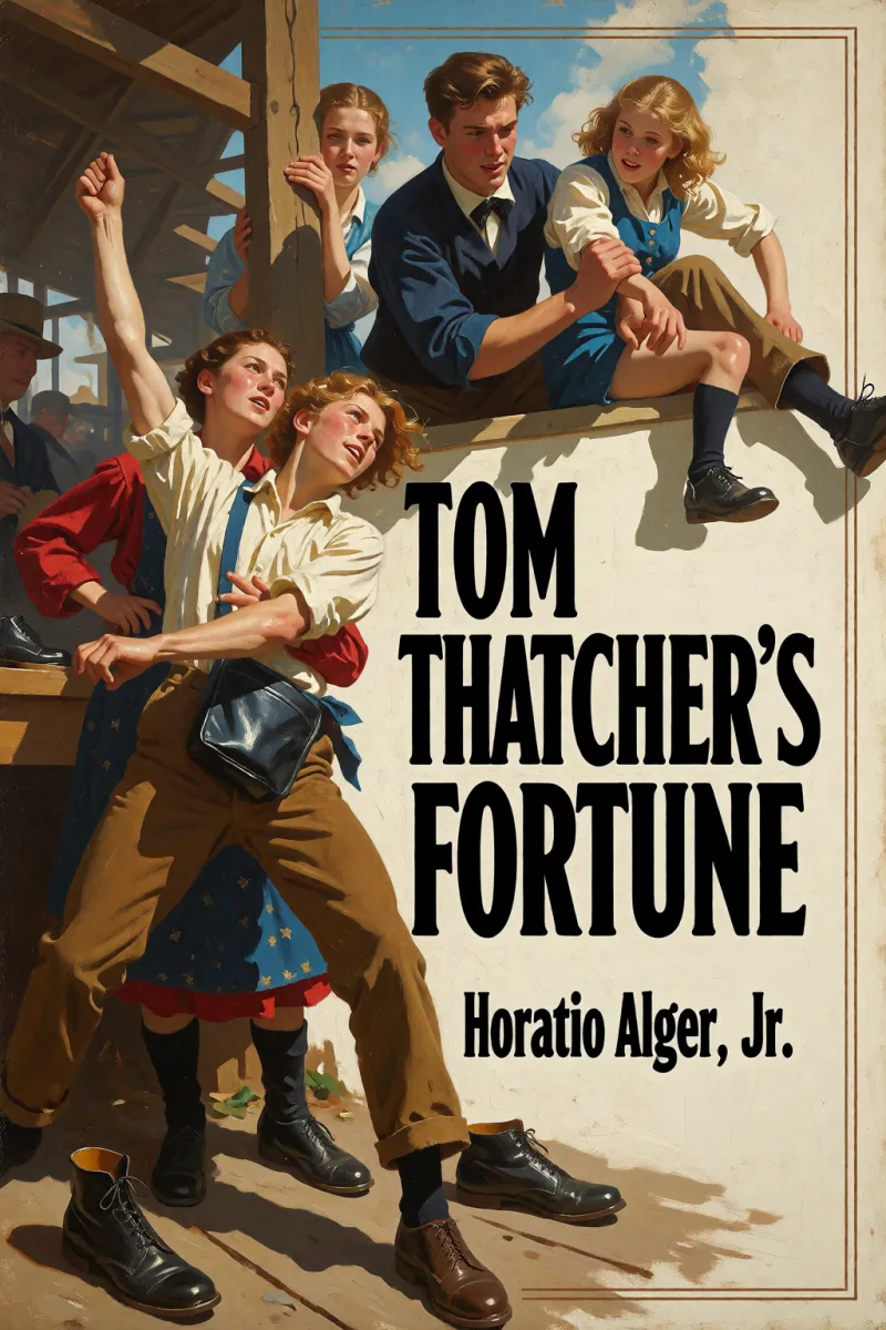 Cover of Tom Thatcher's Fortune by Horatio Alger, Jr.
