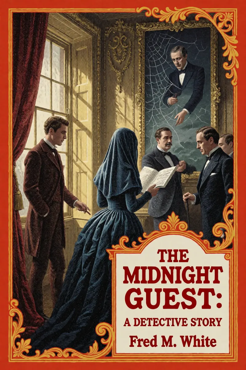 Cover of The Midnight Guest: A Detective Story by Fred M. White