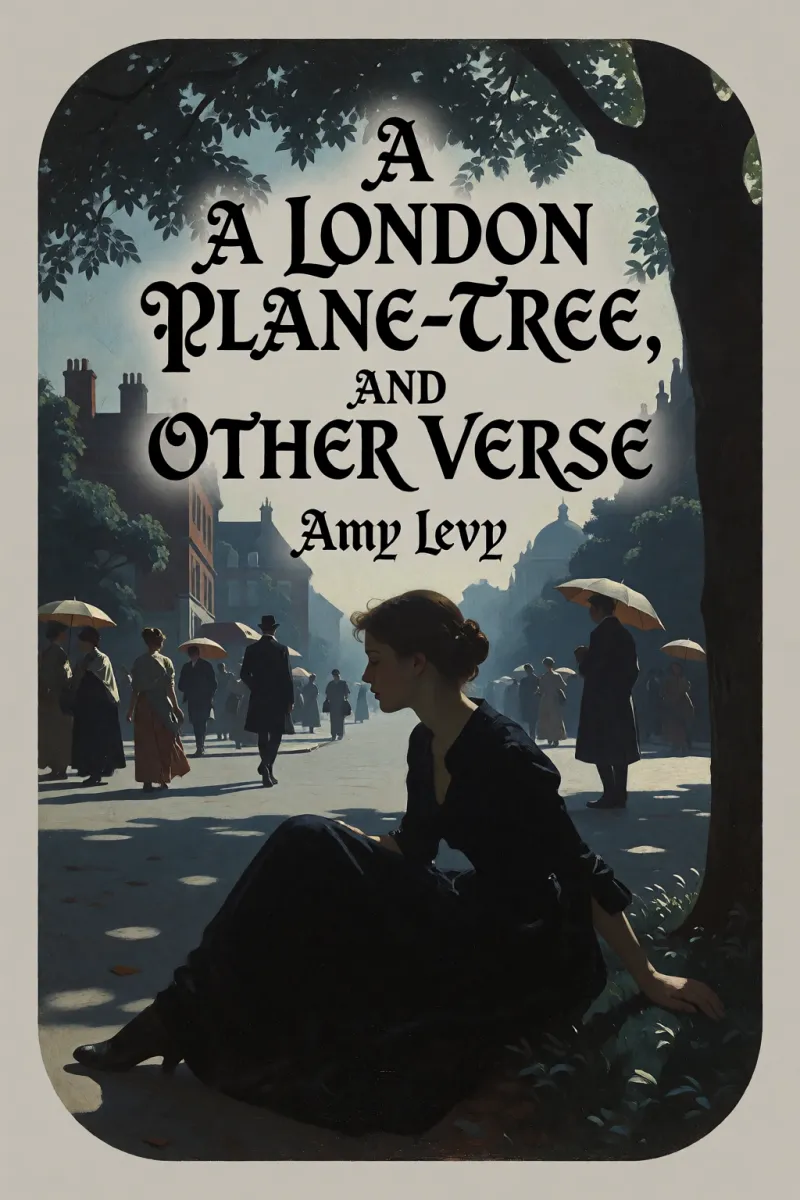 Cover of A London Plane-Tree, and Other Verse by Amy Levy