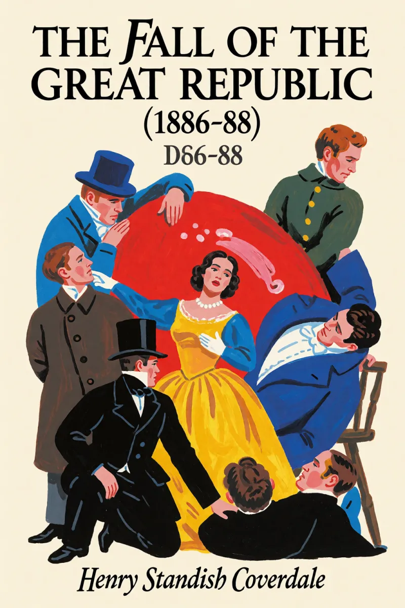 Cover of The Fall of the Great Republic (1886-88) by Henry Standish Coverdale