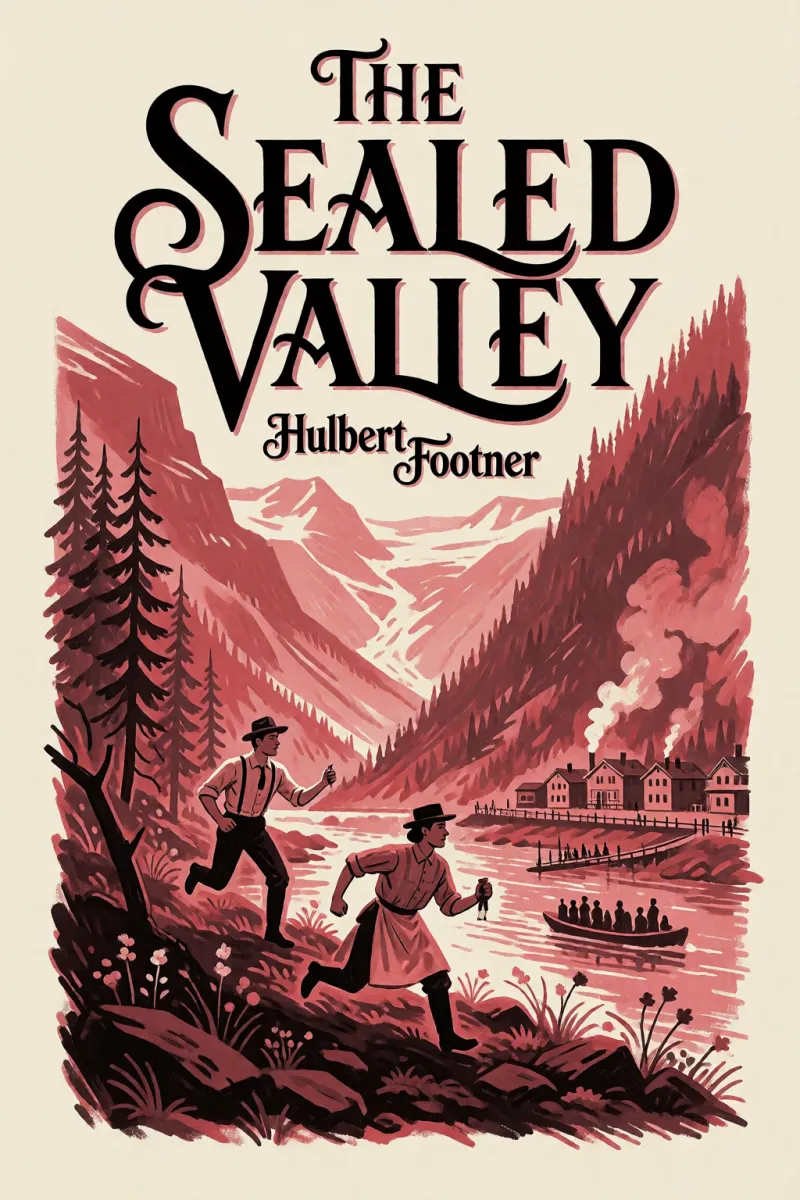 Cover of The Sealed Valley by Hulbert Footner