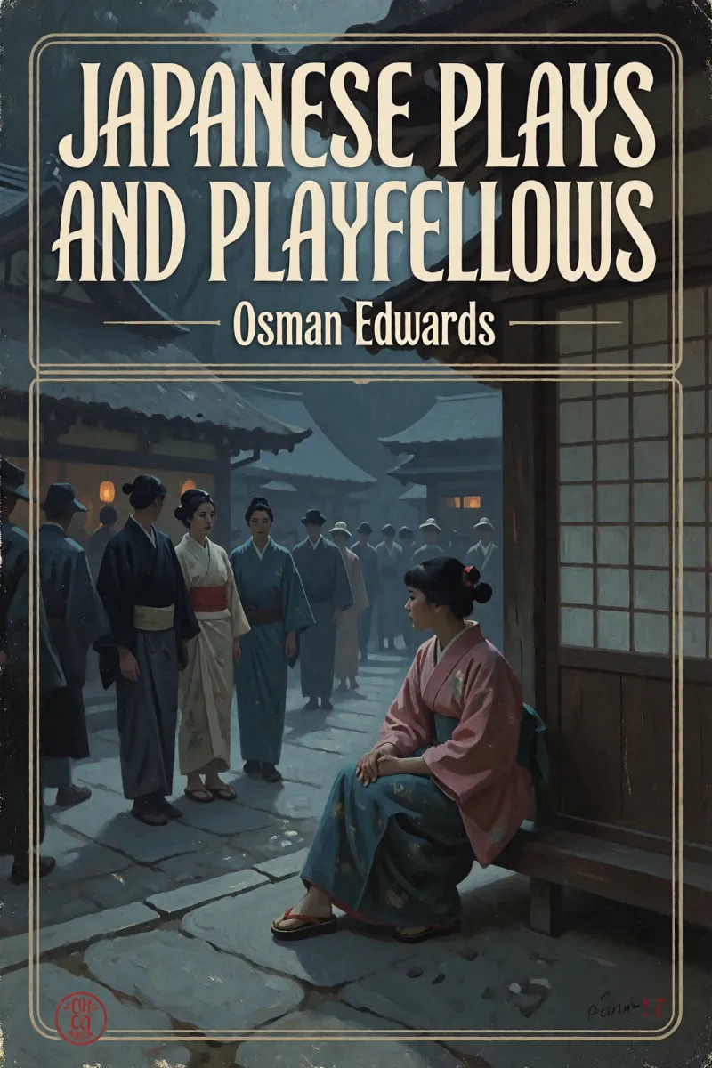 Cover of Japanese Plays and Playfellows by Osman Edwards
