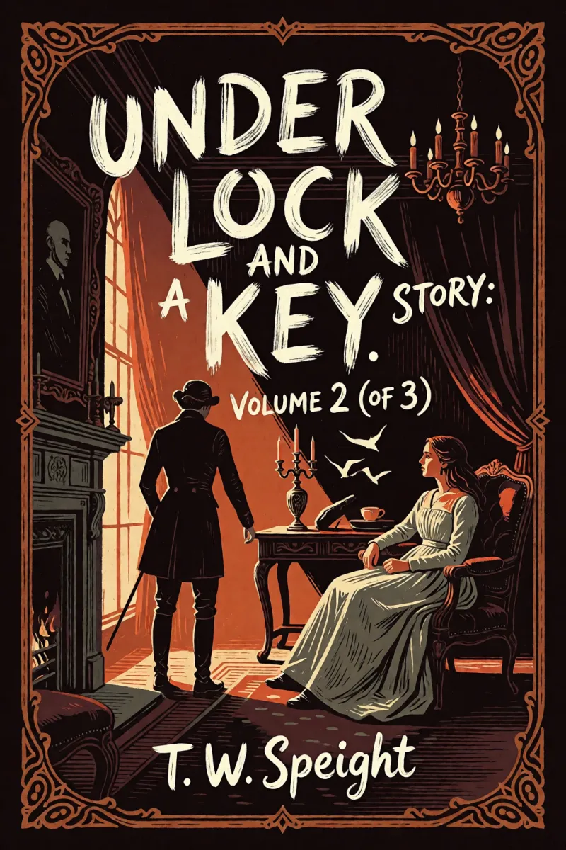 Cover of Under Lock and Key: A Story. Volume 2 (of 3) by T. W. Speight
