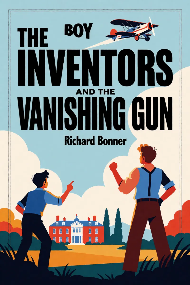 Cover of The Boy Inventors and the Vanishing Gun by Richard Bonner