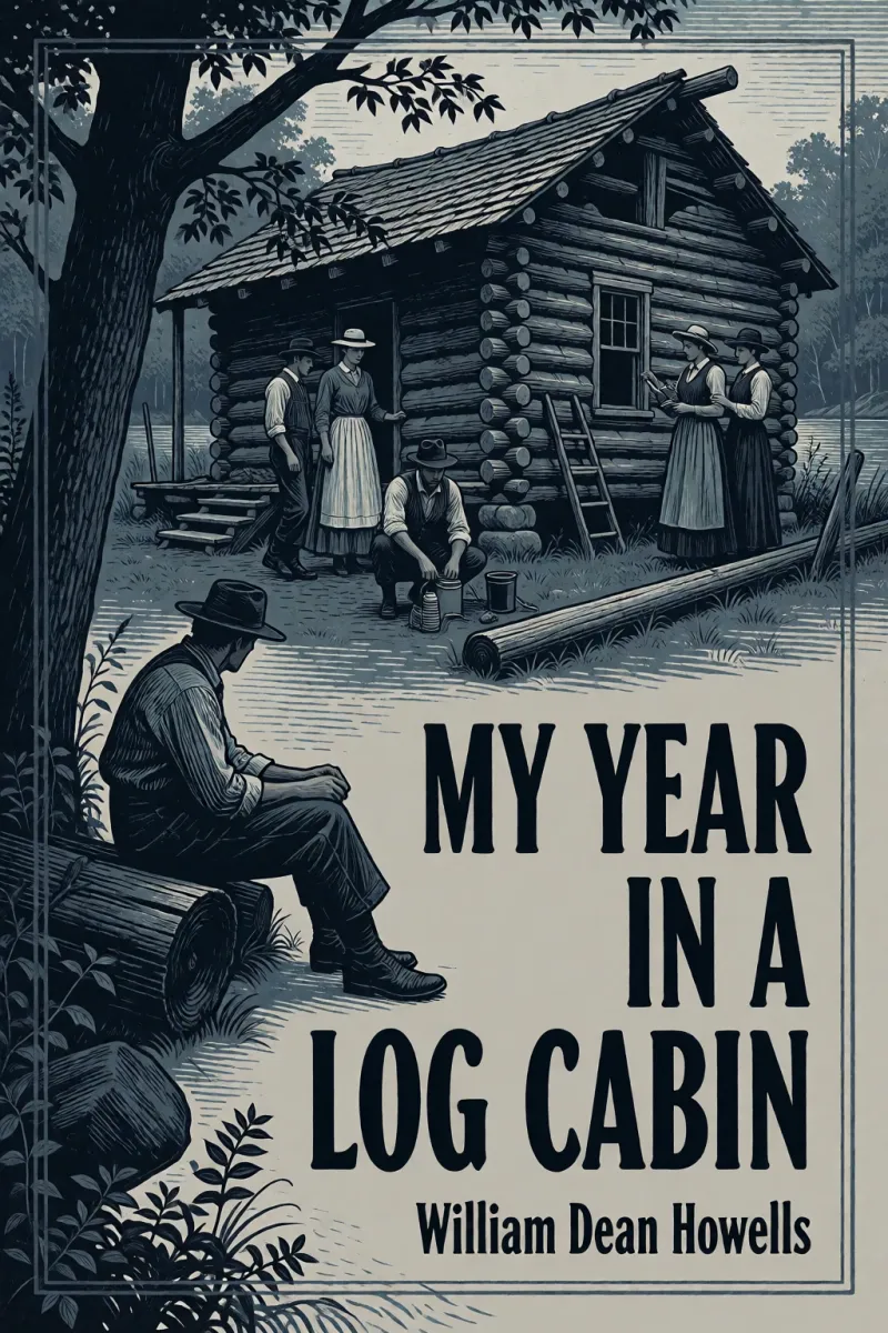 Cover of My Year in a Log Cabin by William Dean Howells
