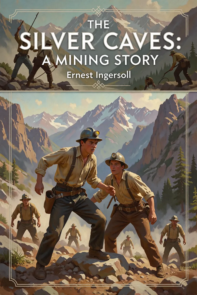 Cover of The Silver Caves: A Mining Story by Ernest Ingersoll