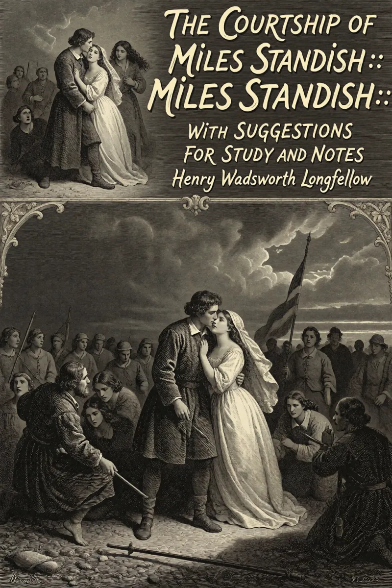 Cover of The Courtship of Miles Standish:: With Suggestions for Study and Notes by Henry Wadsworth Longfellow