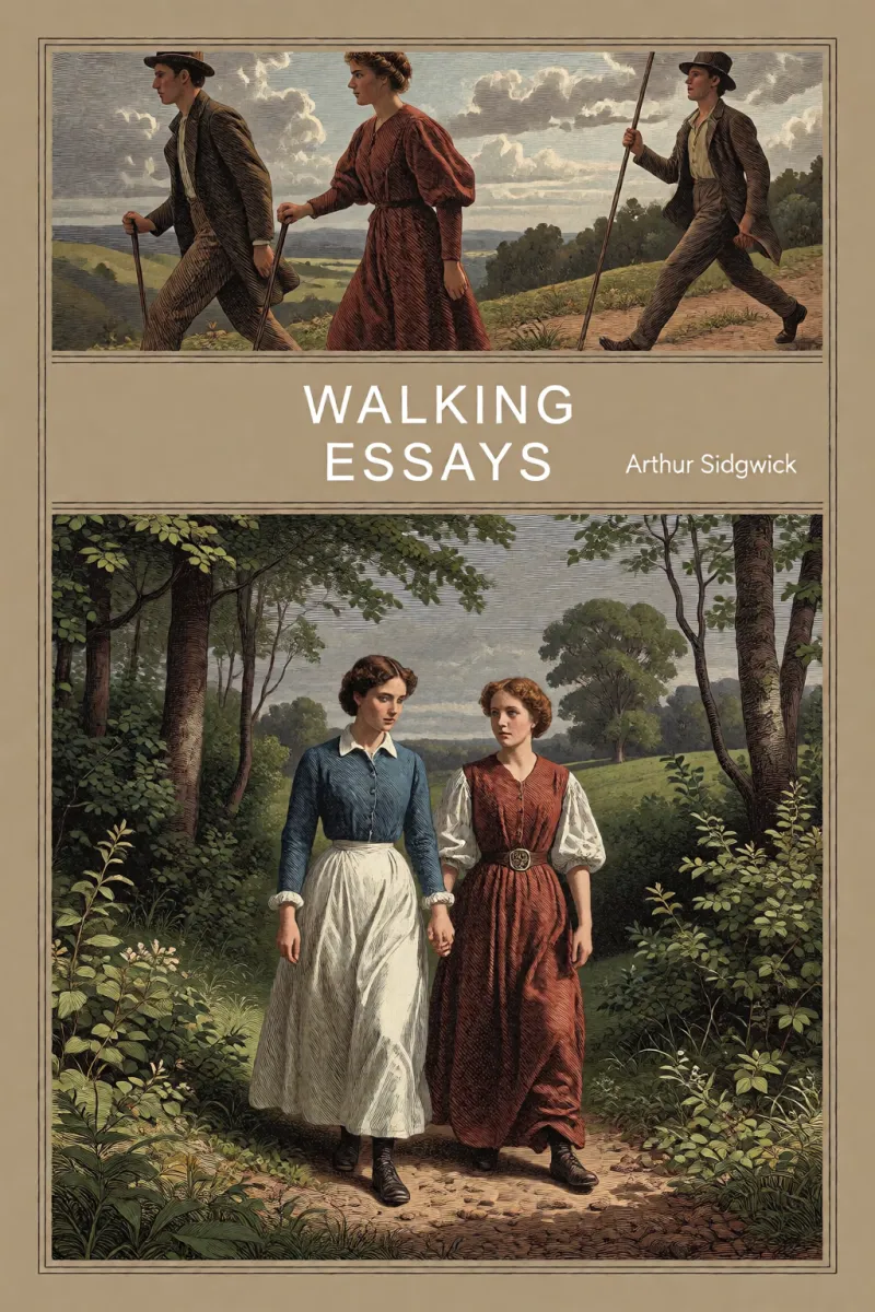 Cover of Walking essays by Arthur Sidgwick