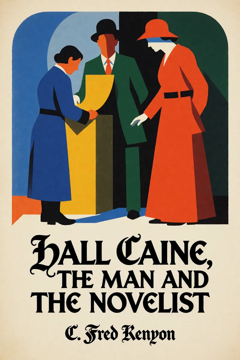 Cover of Hall Caine, the Man and the Novelist by C. Fred Kenyon