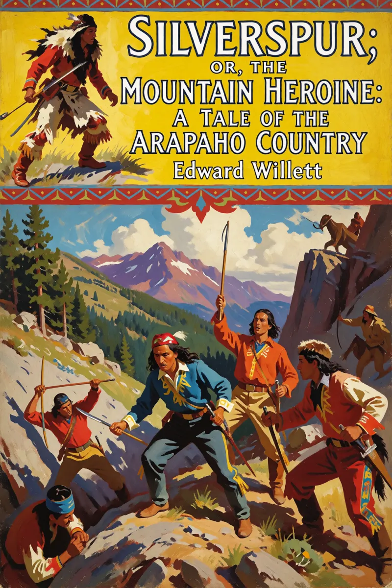 Cover of Silverspur; or, The Mountain Heroine: A Tale of the Arapaho Country by Edward Willett