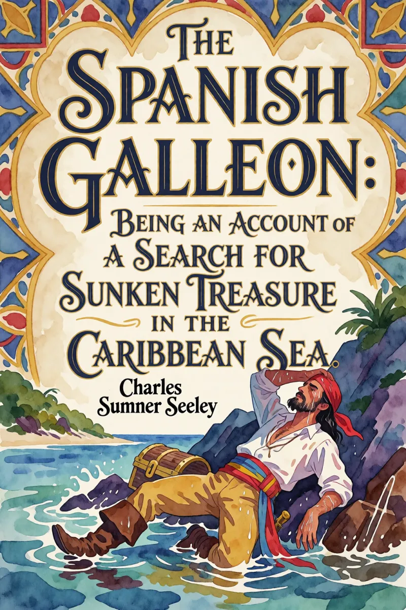Cover of The Spanish Galleon: Being an account of a search for sunken treasure in the Caribbean Sea. by Charles Sumner Seeley