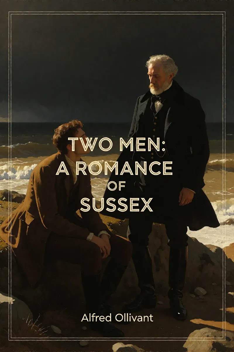 Cover of Two Men: A Romance of Sussex by Alfred Ollivant
