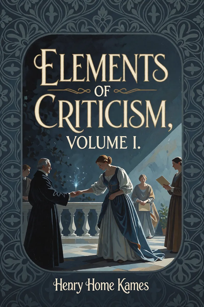 Cover of Elements of Criticism, Volume I. by Henry Home Kames