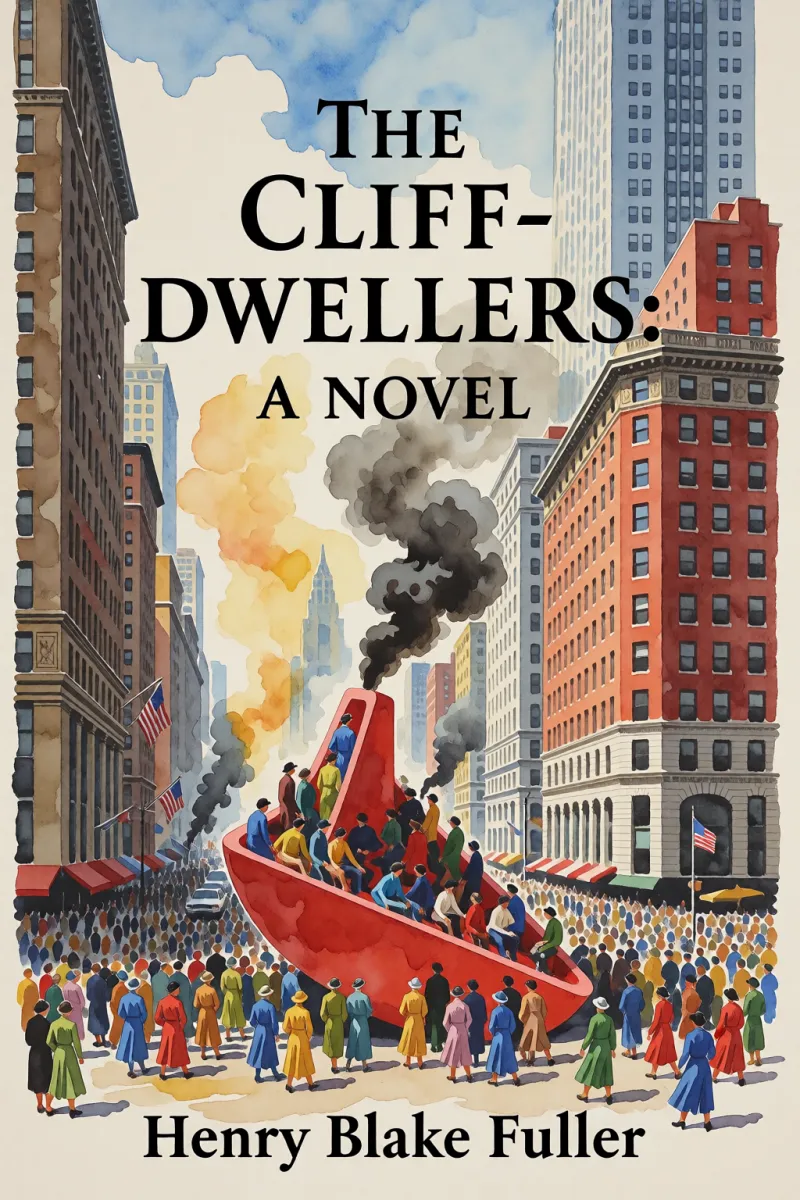 Cover of The Cliff-Dwellers: A Novel by Henry Blake Fuller