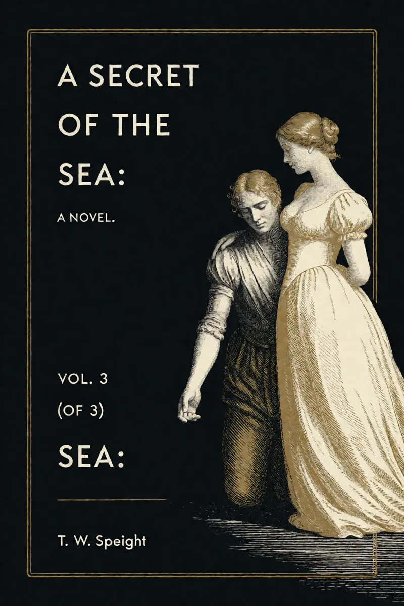 Cover of A Secret of the Sea: A Novel. Vol. 3 (of 3) by T. W. Speight