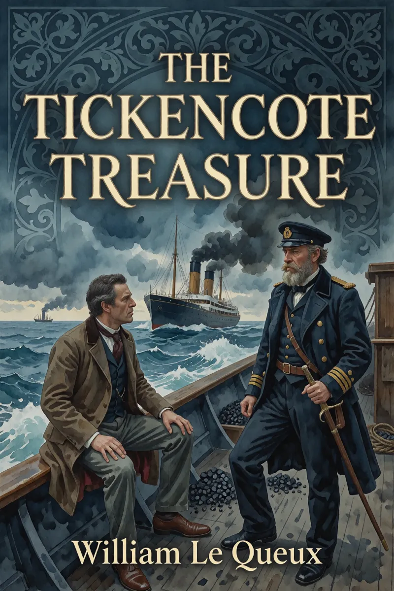 Cover of The Tickencote Treasure by William Le Queux