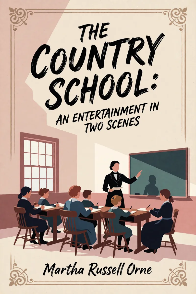Cover of The Country School: An Entertainment in Two Scenes by Martha Russell Orne