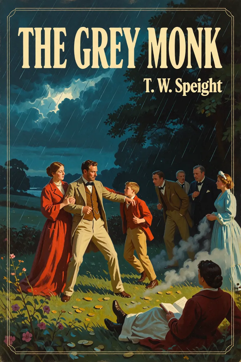 Cover of The Grey Monk by T. W. Speight