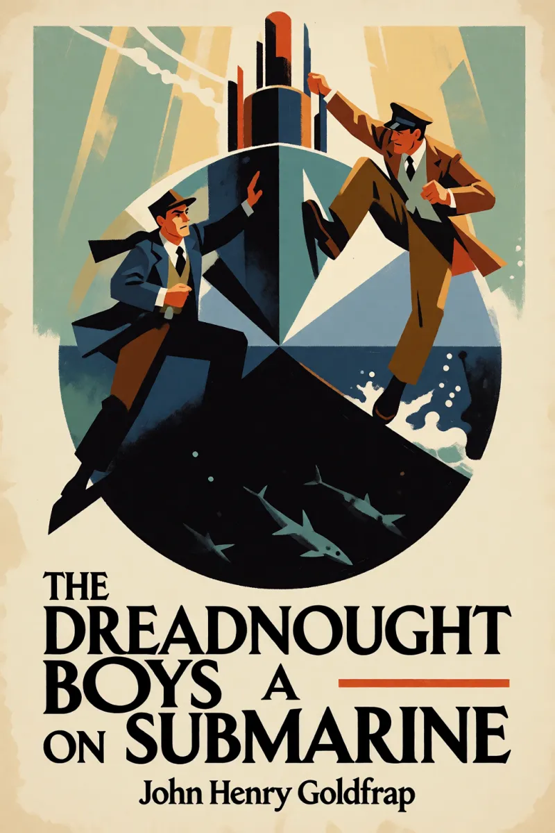 Cover of The Dreadnought Boys on a Submarine by John Henry Goldfrap