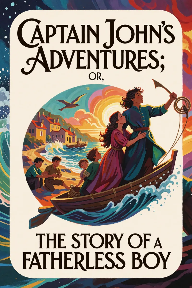 Cover of Captain John's Adventures; or, The Story of a Fatherless Boy by Anonymous