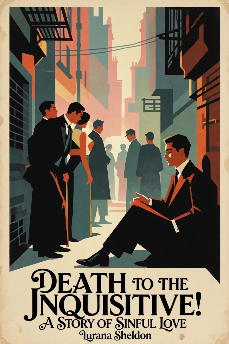 Cover of Death to the Inquisitive! A story of sinful love by Lurana Sheldon