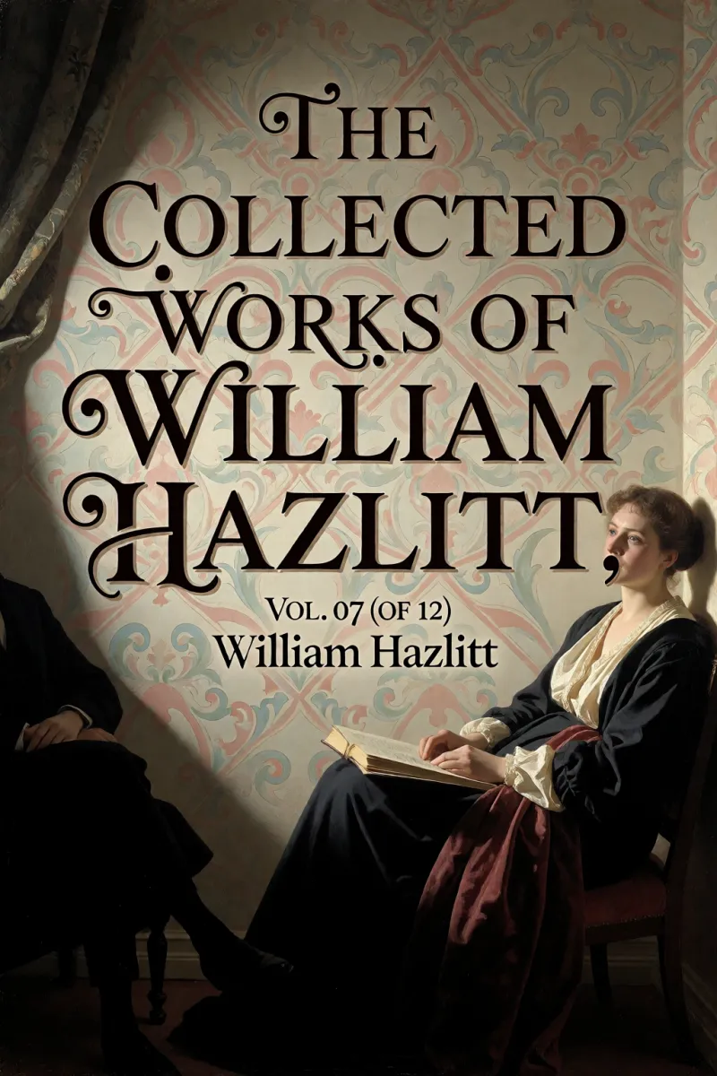 Cover of The collected works of William Hazlitt, Vol. 07 (of 12) by William Hazlitt