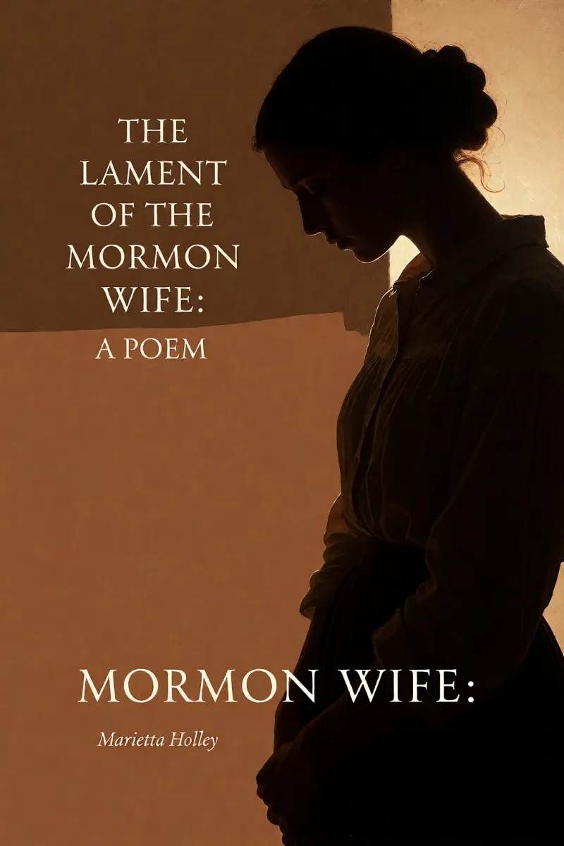 Cover of The Lament of the Mormon Wife: A Poem by Marietta Holley