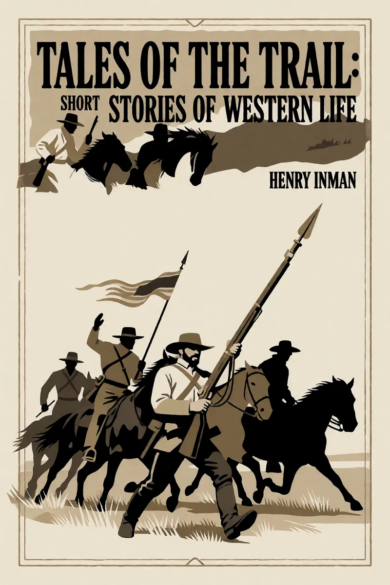 Cover of Tales of the Trail: Short Stories of Western Life by Henry Inman
