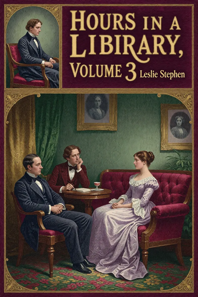 Cover of Hours in a Library, Volume 3 by Leslie Stephen