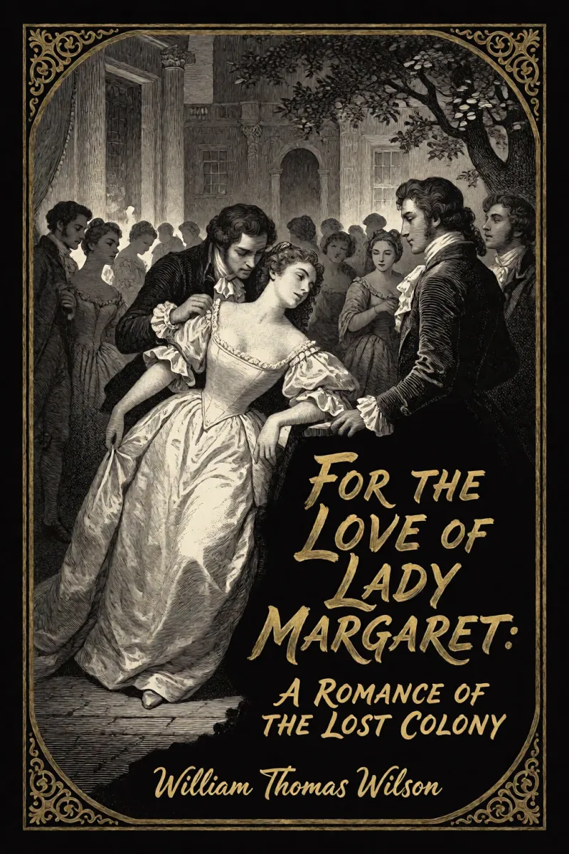 Cover of For the Love of Lady Margaret: A Romance of the Lost Colony by William Thomas Wilson