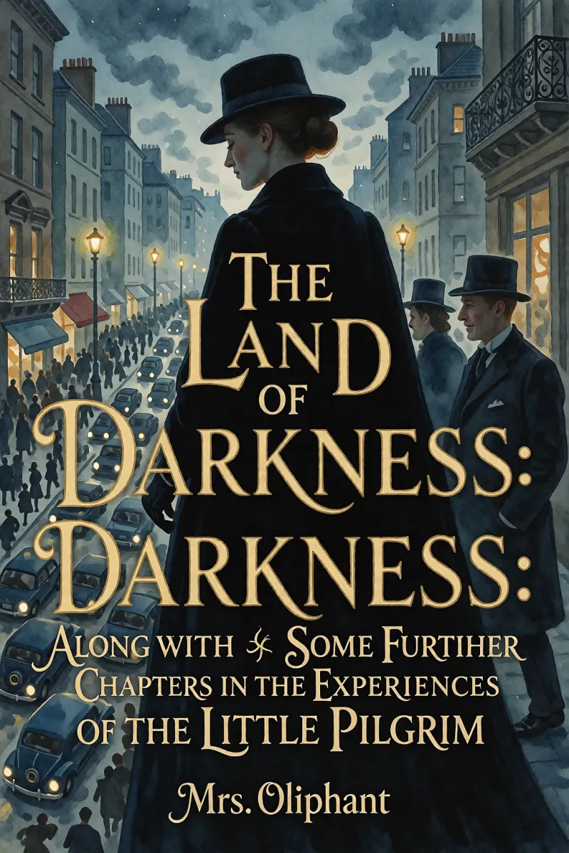 Cover of The Land of Darkness: Along with Some Further Chapters in the Experiences of the Little Pilgrim by Mrs. Oliphant