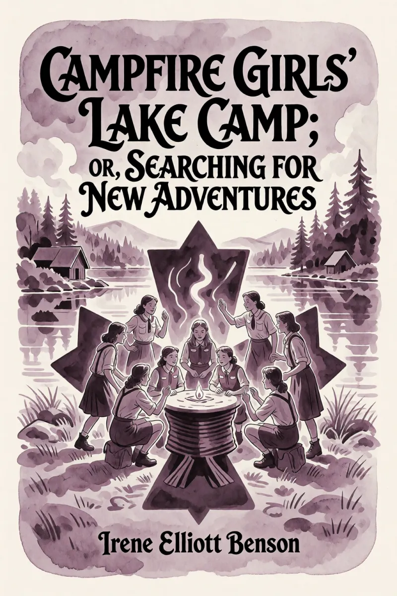 Cover of Campfire Girls' Lake Camp; or, Searching for New Adventures by Irene Elliott Benson