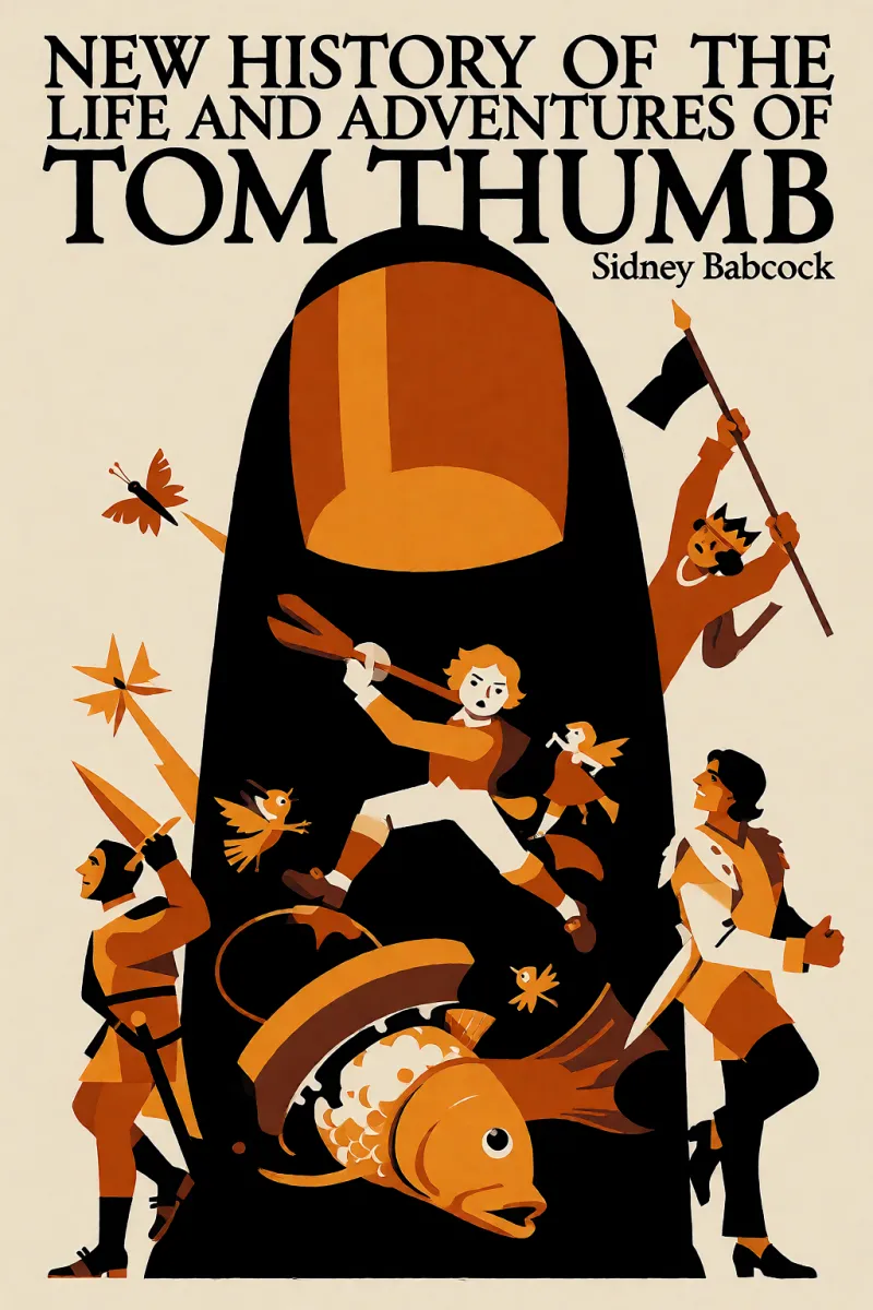 Cover of New History of the Life and Adventures of Tom Thumb by Sidney Babcock