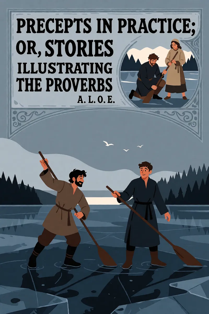Cover of Precepts in Practice; or, Stories Illustrating the Proverbs by A. L. O. E.
