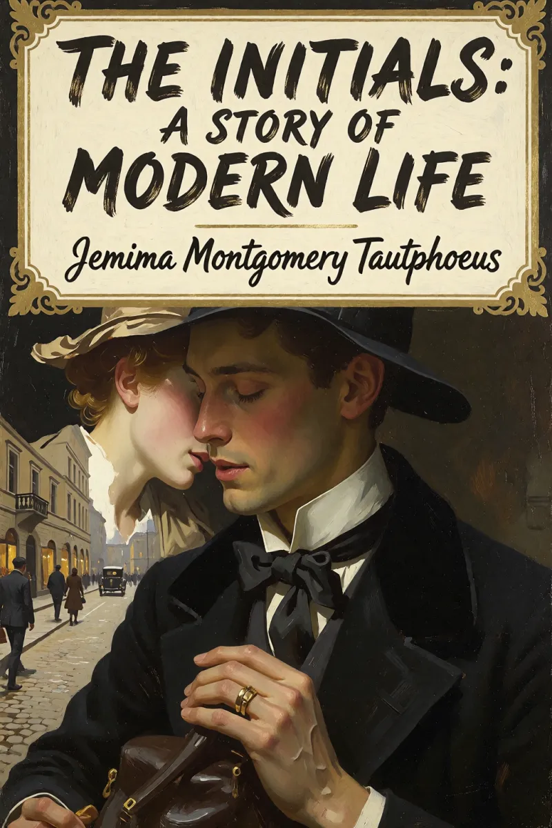 Cover of The Initials: A Story of Modern Life by Jemima Montgomery Tautphoeus