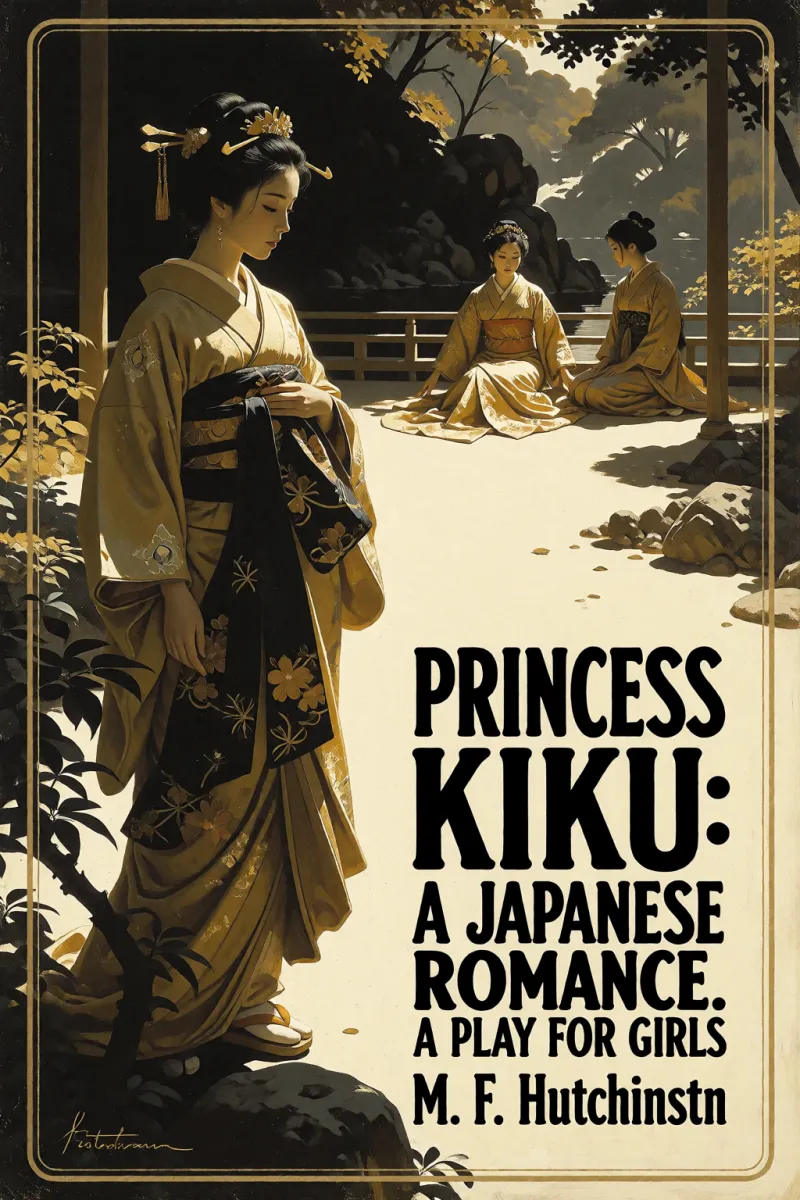 Cover of Princess Kiku: A Japanese Romance. A Play for Girls by M. F. Hutchinson