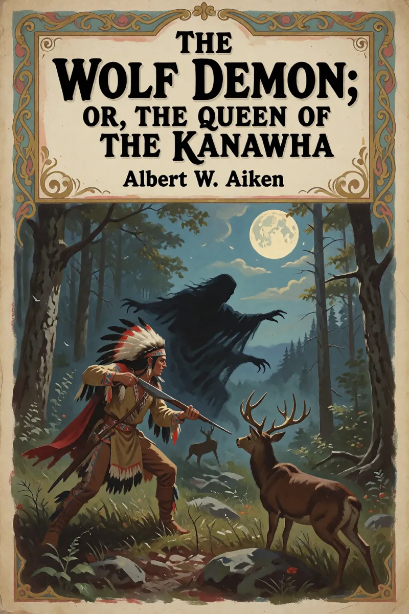 Cover of The Wolf Demon; or, The Queen of the Kanawha by Albert W. Aiken
