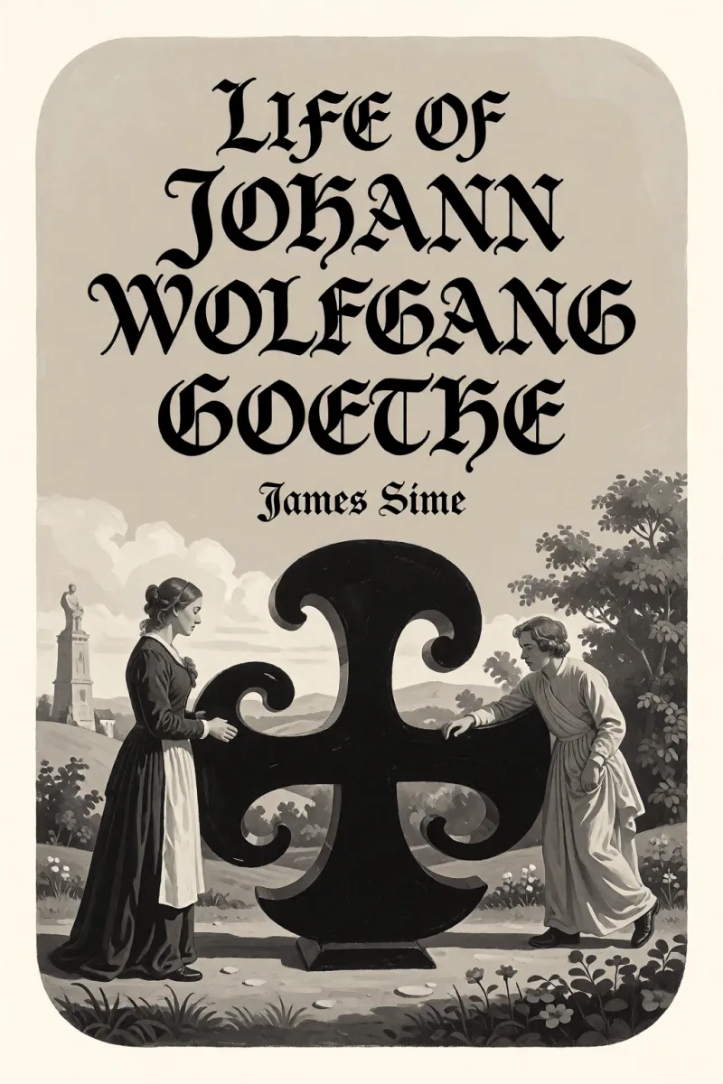 Cover of Life of Johann Wolfgang Goethe by James Sime