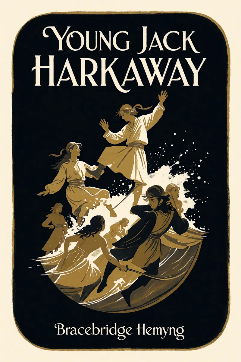 Cover of Young Jack Harkaway Fighting the Pirates of the Red Sea by Bracebridge Hemyng