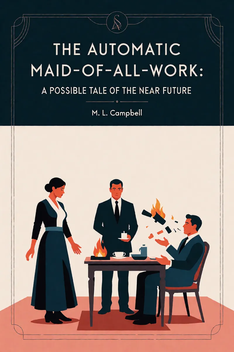 Cover of The Automatic Maid-of-All-Work: A Possible Tale of the Near Future by M. L. Campbell