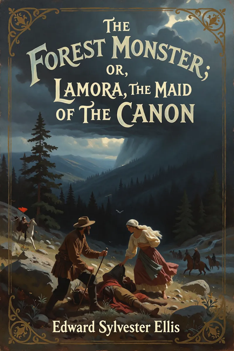 Cover of The Forest Monster; or, Lamora, the Maid of the Canon by Edward Sylvester Ellis