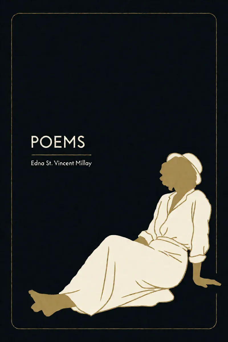 Cover of Poems by Edna St. Vincent Millay