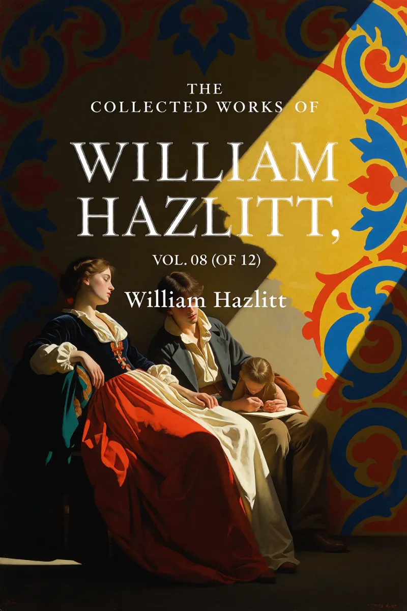 Cover of The collected works of William Hazlitt, Vol. 08 (of 12) by William Hazlitt