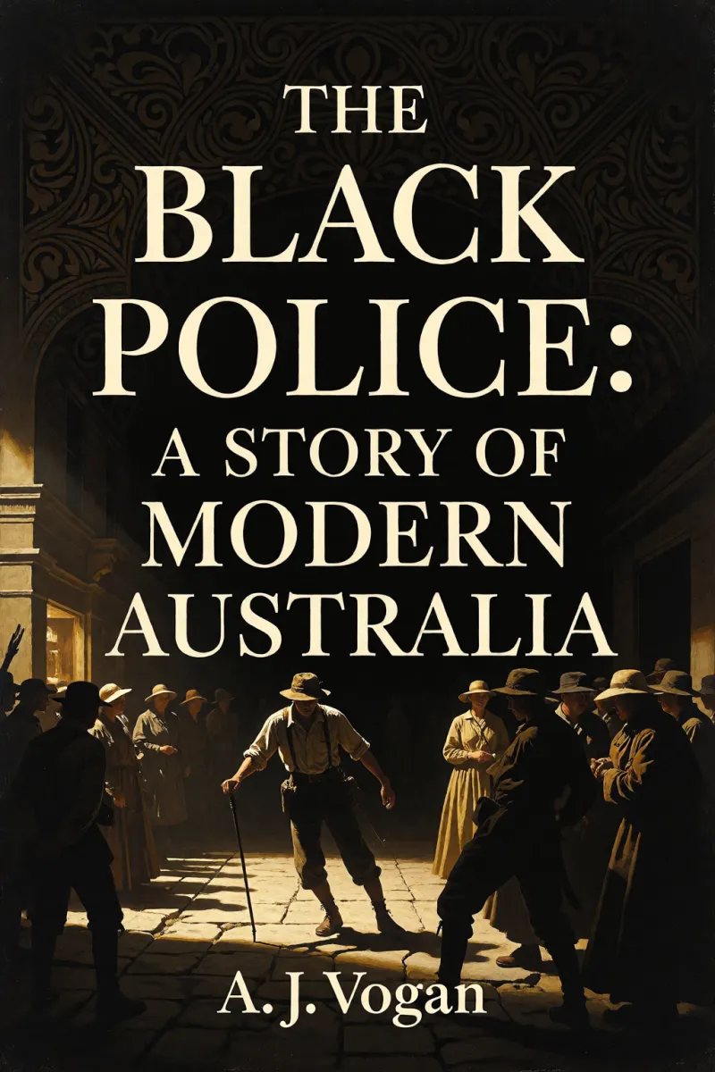 Cover of The Black Police: A Story of Modern Australia by A. J. Vogan