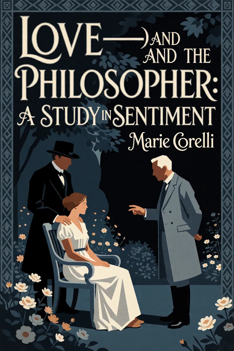 Cover of Love,—and the Philosopher: A Study in Sentiment by Marie Corelli